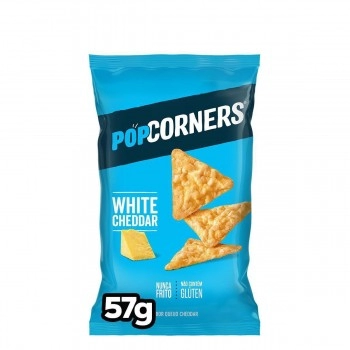 POPCORNERS WHITE CHEDDAR 57G