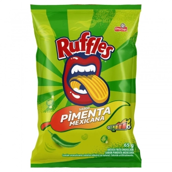 RUFFLES PIMENTA MEXICANA 65G