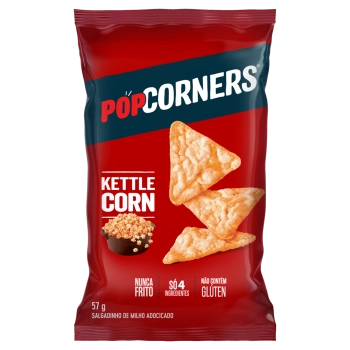 POPCORNERS KETTLE CORN 57G