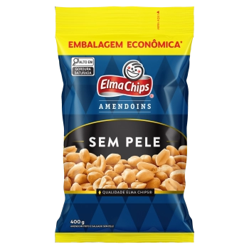 AMENDOIM SEM PELE 400G