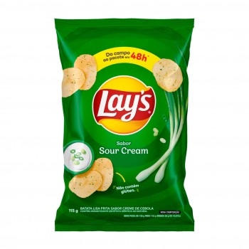 LAYS SOUR CREAM 115G PP