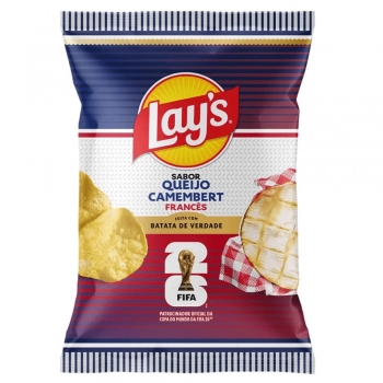 LAYS COPA QUEIJO CAMEMBERT FRANCÊS 62G