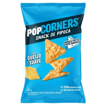 POPCORNERS WHITE CHEDDAR 28G