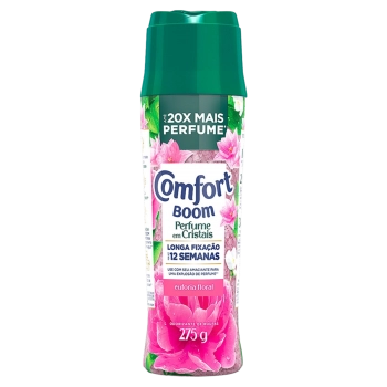 ODORIZANTE ROUPAS FLORAL COMFORT EM CRISTAIS FRASCO 275G 