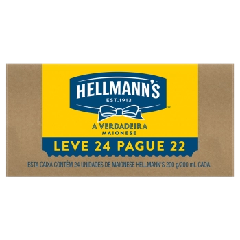 MAIONESE HELLMANN\'S 200G CADA L 24 P 22 UNI (1)