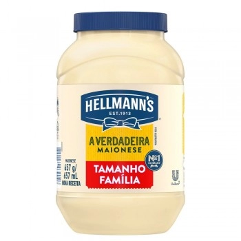 MAIONESE HELLMANN'S POTE TAM. FAMÍLIA 657G 