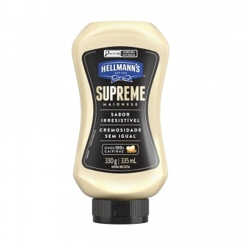 MAIONESE HELLMANN\'S SUPREME SQUEEZE 330G (24)