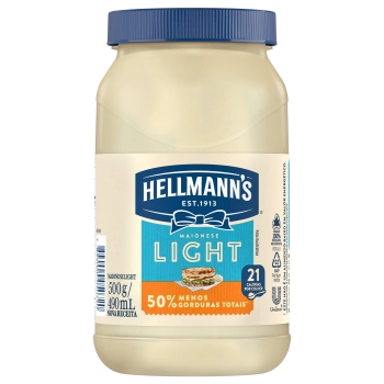 MAIONESE LIGHT HELLMANN'S POTE 500G 