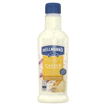 MOLHO SALADA CAESAR PARMESÃO HELLMANN\'S SQUEEZE 210ML (12)
