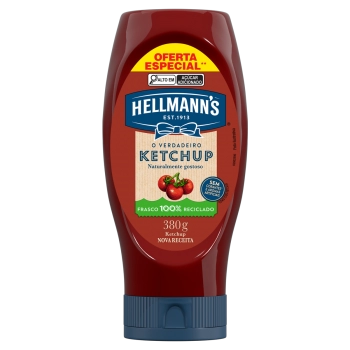 KETCHUP HELLMANN'S SQUEEZE 380G OF ESP