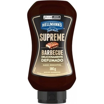BARBECUE DEFUM. HELLMANN\'S SUPREME SQUEEZE 380G (24)