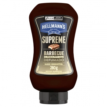 BARBECUE DEFUM. HELLMANN\'S SUPREME SQUEEZE 280G (24)
