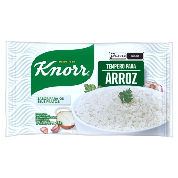 TEMPERO PÓ ARROZ KNORR PACOTE 50G C/10 UN (24)