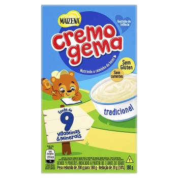 MINGAU TRAD MAIZENA CREMOGEMA CAIXA 180G 