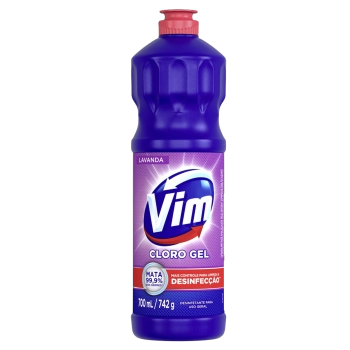 DESINFETANTE CLORO GEL LAVANDA VIM SQUEEZE 700ML 