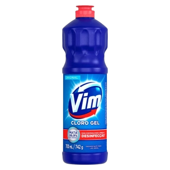 DESINFETANTE CLORO GEL ORIGINAL VIM SQUEEZE 700ML 