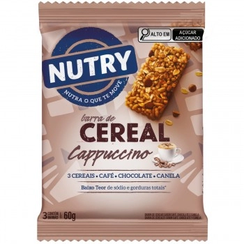 BARRA DE CEREAL CAPUCCINO FP 3X22G