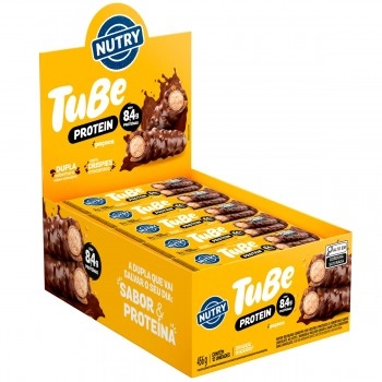 TUBES PROTEÍCO CHOC. LEITE C/ PAÇOCA DP 12X38G 