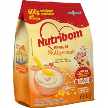 MINGAU NUTRIBOM MULTICEREAIS 600G 
