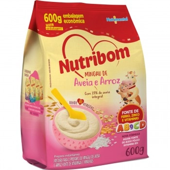 MINGAU NUTRIBOM ARROZ 600G 