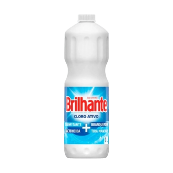 BRILHANTE AGUA SANITARIA 12X1L