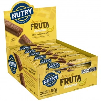 BARRA DE FRUTAS BANANA DP 24X20G