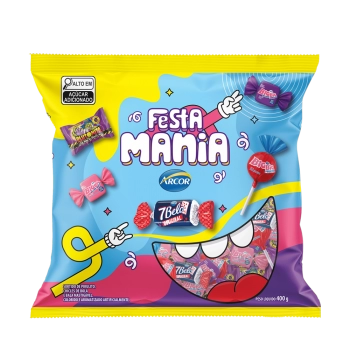 SORTIDOS MISTA FESTAMANIA 400G 