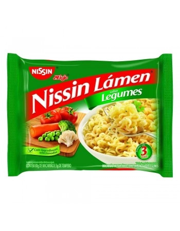 Nissin Lámen Legumes 85g