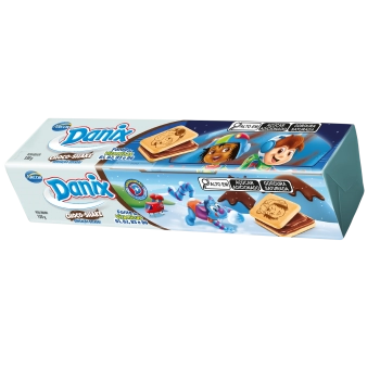 BISC. DANIX RECH CHOCO SHAKE 130G