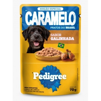 PEDIGREE SACHE CARAMELO GALINHADA 70G