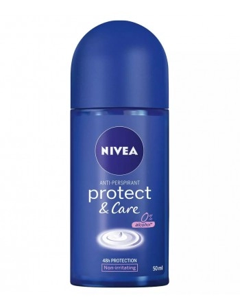 Nivea Desodorante Roll On Protect & Care 50ml