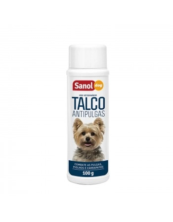 Talco Antipulgas Sanol 100g