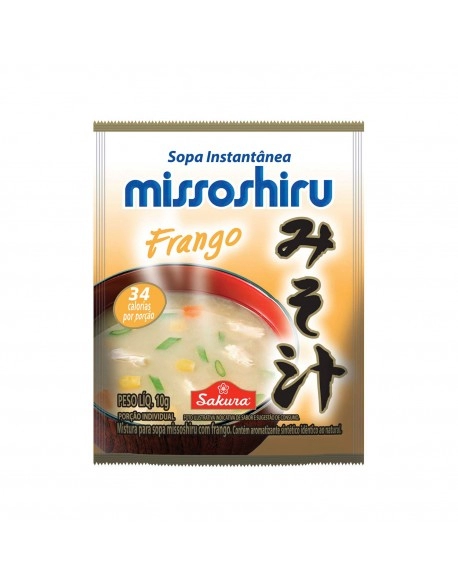 Missoshiru Instantânea Frango 20x10g