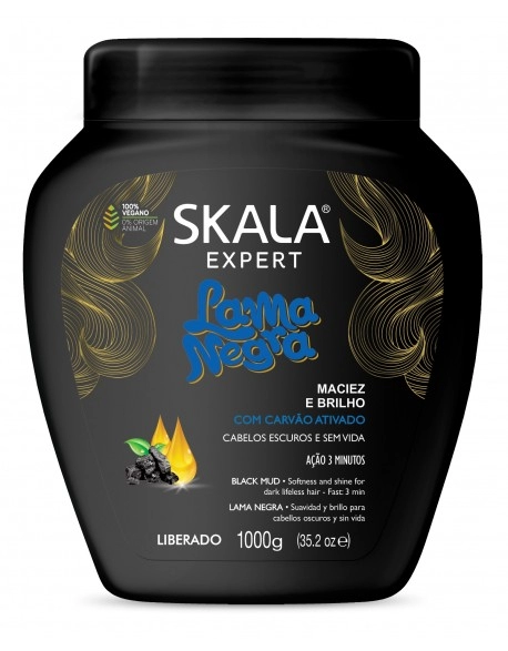 Skala Creme Condicionador Lama Negra 1kg