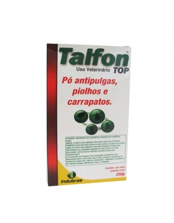 Pó Antipulgas e Carrapatos Talfon Top 250g