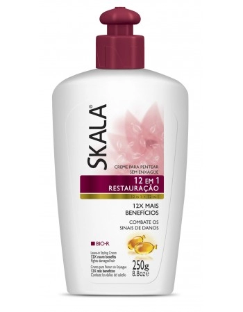 Skala Creme Pentear 12 em 1 250g
