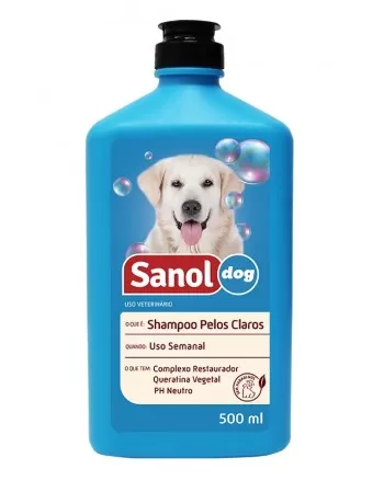 Shampoo Sanol para pelos claros 500ml