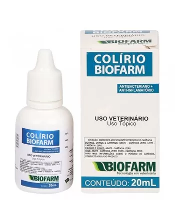 Colírio Biofarm - Uso Tópico 20ml