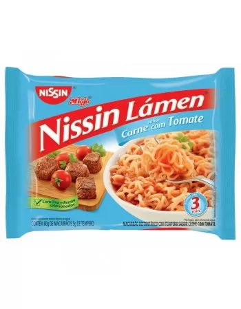 Nissin Lámen Carne com Tomate 85g