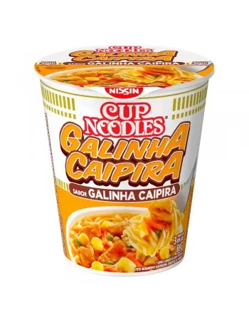 Nissin Cup Noodles Galinha Caipira 71g