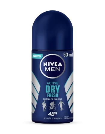 Nivea Desodorante Roll On Dry Fresh Masculino 50ml