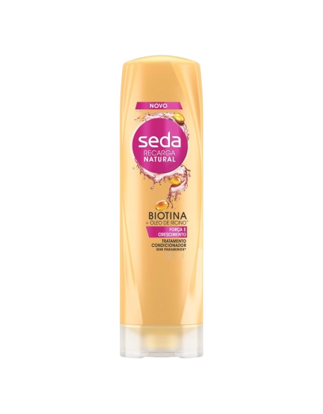 Seda Condicionador Biotina e Óleo Rícino 325ml