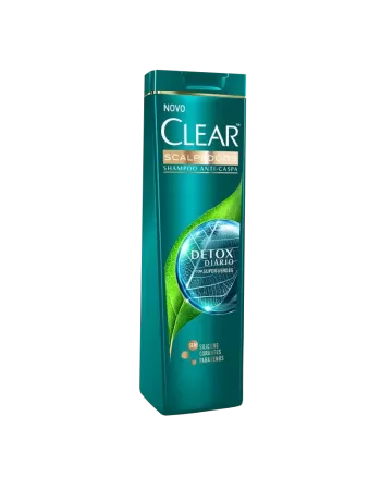 Shampoo Clear Women Anticaspa Detox Diário 200ml