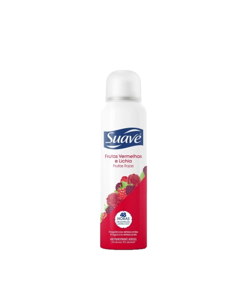 Suave Aerosol Frutas Vermelhas e Lichia 150ml