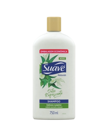 Suave Shampoo Babosa e Pepino 750ml