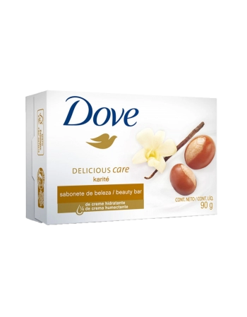 Dove Sabonete Barra Karité e Baunilha 90g