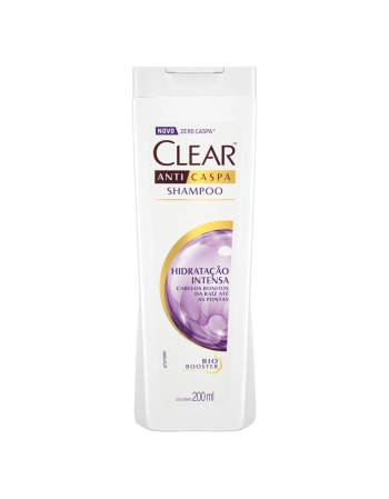 Shampoo Clear Women Anticaspa Hidratação Intensa 200ml