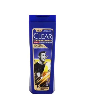 Shampoo Clear Men Anticaspa Limpeza Profunda 200ml