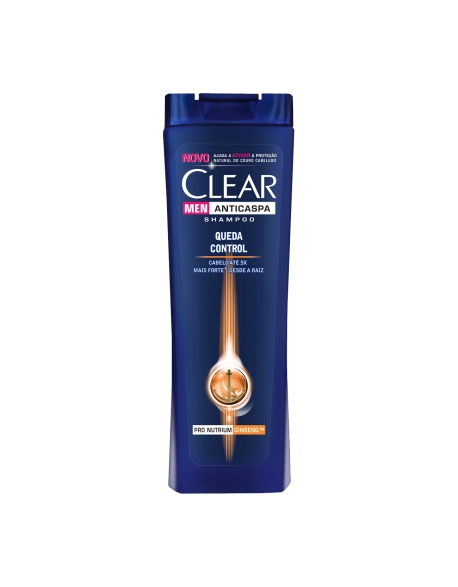 Shampoo Clear Men Anticaspa Queda Control 400ml