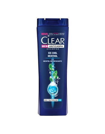 Shampoo Clear Men Anticaspa Ice Cool Menthol 400ml